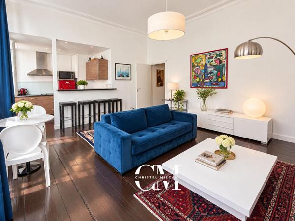 Appartement en pierre de 62 m², saint Seurin, jardin public