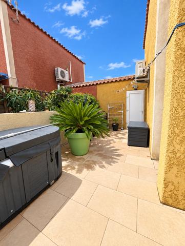 NARBONNE-PLAGE – VILLA T4 AVEC PISCINE, TERRASSES & GARAGE