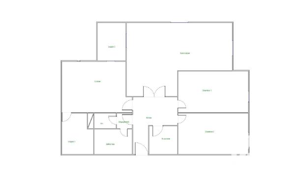 Appartement à vendre 3 pièces 77 m² Évenos