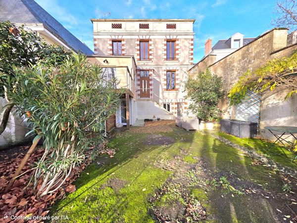 Rare sur le marché ! Maison de Charme 124m² Front de Maine