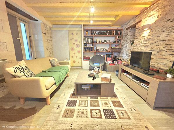 Rare sur le marché ! Maison de Charme 124m² Front de Maine