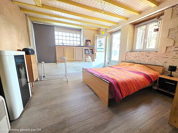 Rare sur le marché ! Maison de Charme 124m² Front de Maine