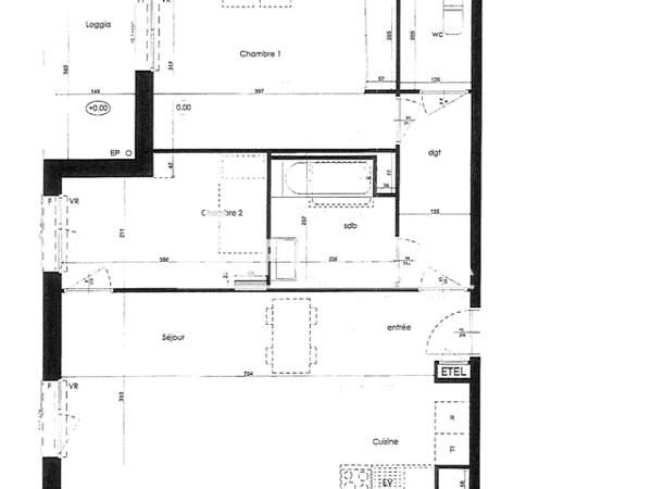 Location Appartement 3 pièces 66.17 m² - LES JARDINS D'ARC Amiens 80000