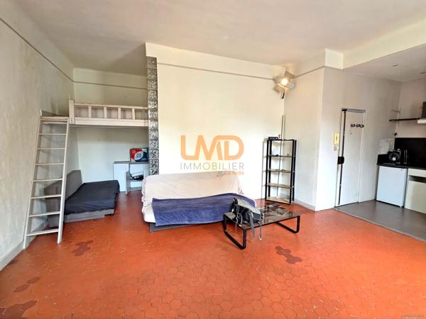 Vente studio avec mezzanine - Pardigon - 13004 Marseille