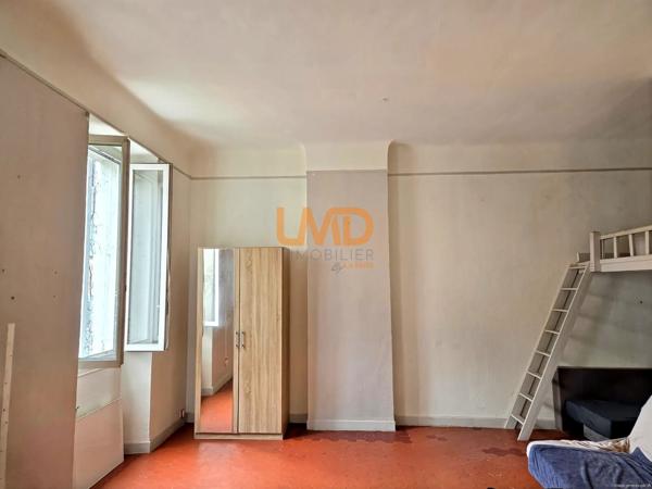 Vente studio avec mezzanine - Pardigon - 13004 Marseille
