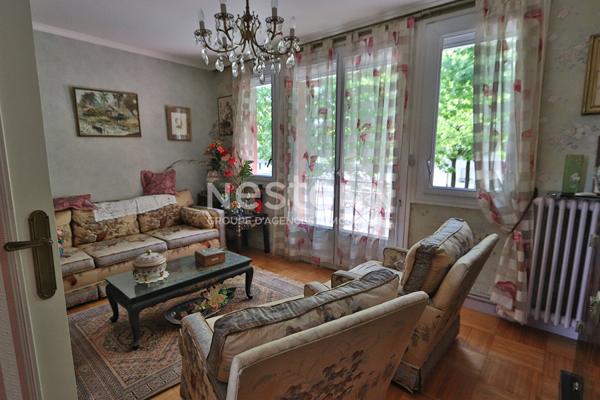 Maison en centre-ville, 3 chambres, jardin clos et garage - 75 m² habitables