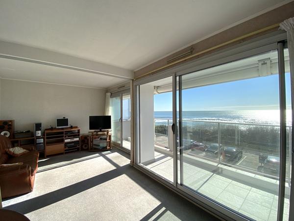 Appartement Les Sables D Olonne  Les Présidents  Face mer 3 pièces  62.92 m² terrasse