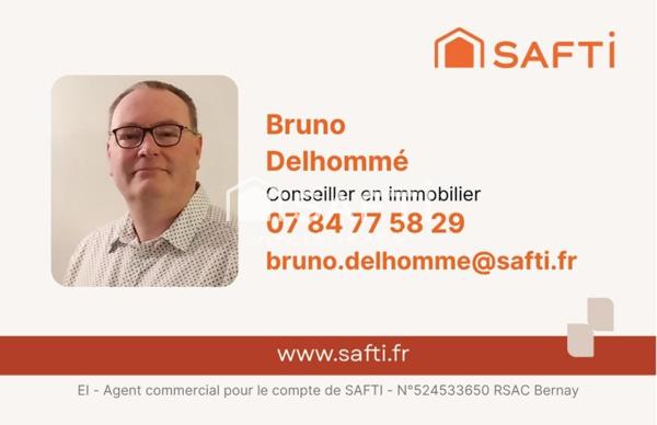 Maison centre ville 97M², 5 pièces, cour intérieur