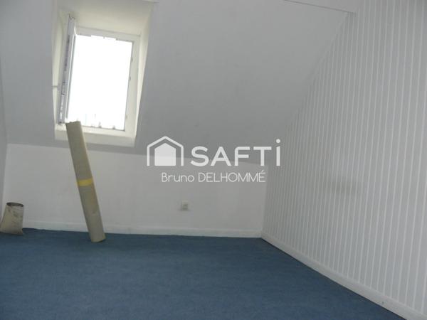 Maison centre ville 97M², 5 pièces, cour intérieur