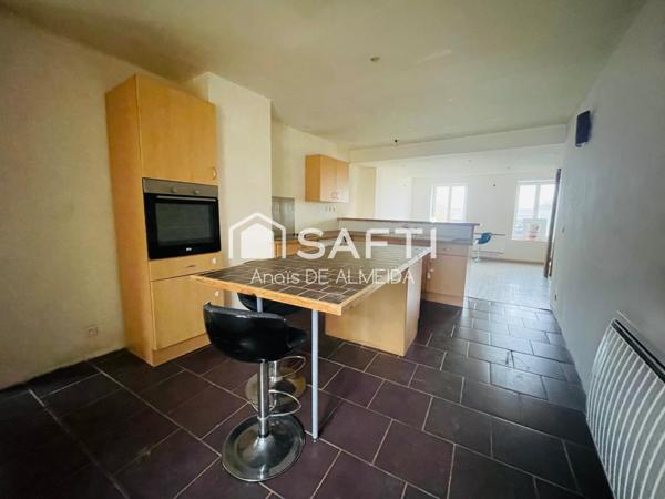 Fort potentiel pour cette maison à rénover