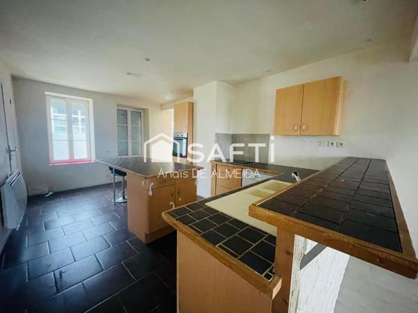 Fort potentiel pour cette maison à rénover