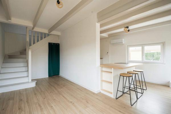 Maison 2 chambres avec garage et extérieur