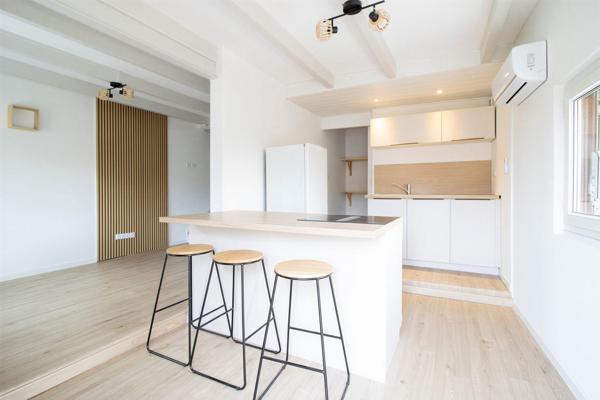 Maison 2 chambres avec garage et extérieur