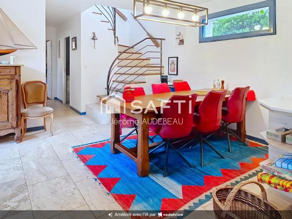 BEL ENSEMBLE IMMOBILIER AU CALME ET AVEC GRAND TERRAIN