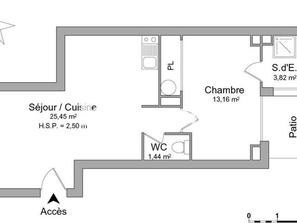 Location Appartement 2 pièces 43.9 m² - 27 RUE JEAN JAURES Bellegarde/valserine 01200