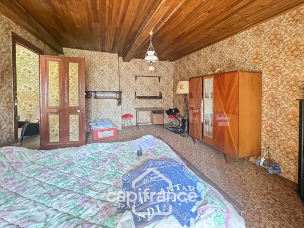 Maison d'environ 120 m2 avec plus de 2,2 hectares de terrain et un potentiel d'agrandissement exceptionnel – Saint-Jean-de-Muzols