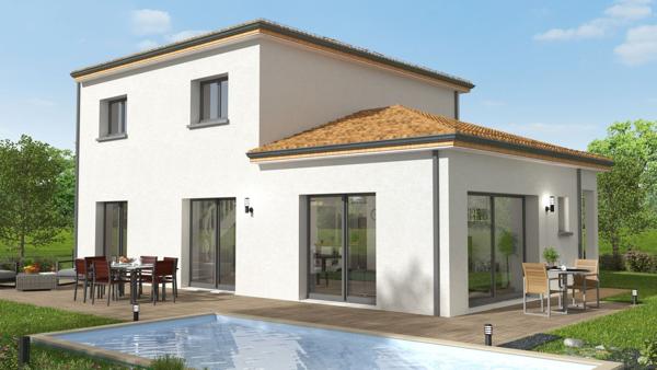 Terrain + Maison à vendre 5 pièces - 130 m²