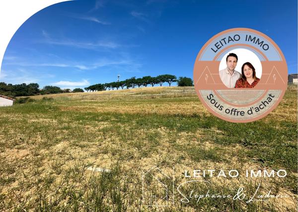 Graulhet (81300) Terrain à bâtir 610 m² borné G1 faite