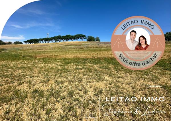 Graulhet (81300) Terrain à bâtir 610 m² borné G1 faite