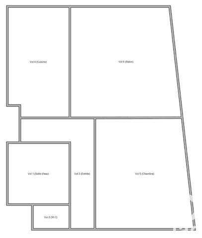 Appartement à vendre 2 pièces 52 m² Lourdes