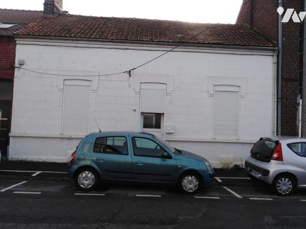 A VENDRE : ANZIN MAISON DE VILLE DOUBLE DISTRIBUTION 