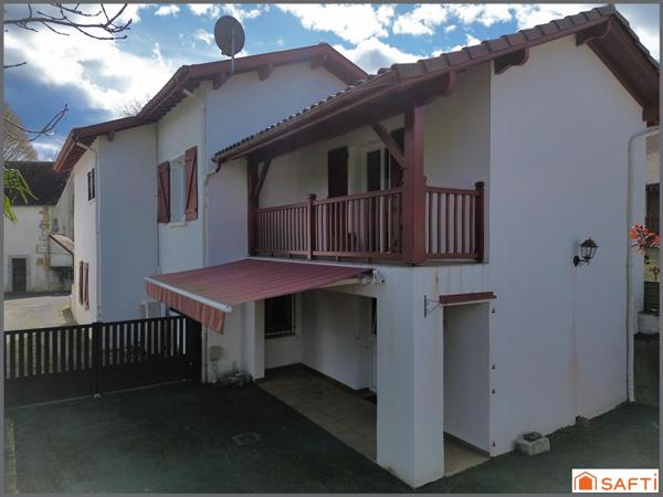 Maison 137m2, 5 pièces, 4 chambres, garage et jardinet