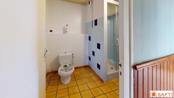 Maison 137m2, 5 pièces, 4 chambres, garage et jardinet