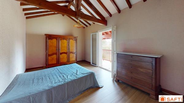 Maison 137m2, 5 pièces, 4 chambres, garage et jardinet