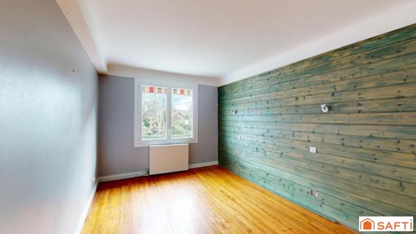 Maison 137m2, 5 pièces, 4 chambres, garage et jardinet