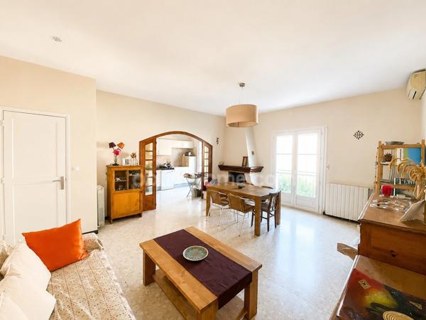 Maison 4 pièces 110 m2 avec garage, jardin et terrasse à FLORENSAC (34)