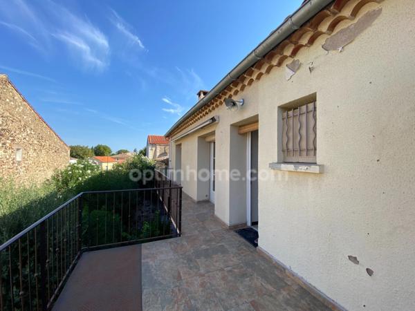 Maison 4 pièces 110 m2 avec garage, jardin et terrasse à FLORENSAC (34)