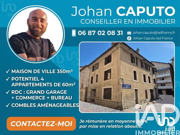 Immeuble à vendre 350 m² Vizille