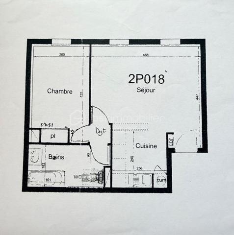 Appartement de 43 m²