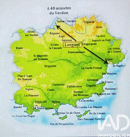 Terrain à vendre 6 725 m² Lorgues