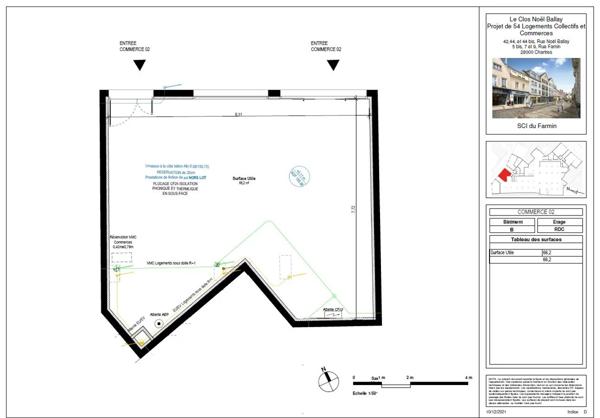 Vente Fonds de commerce à Chartres