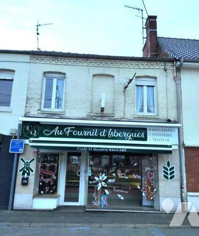 Immeuble à Vendre à Isbergues (62330) en Pas-de-Calais (62), Immeuble à usage de commerce (boul...