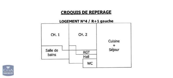 Appartement à louer 3 pièces 62.76m²