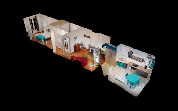 Appartement à louer    2 pièces • 56,80 m2 Saint-Étienne