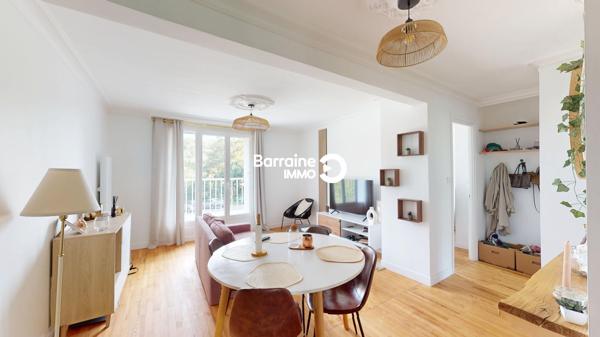 Vente appartement à Morlaix, 3 pièces 54.36m²