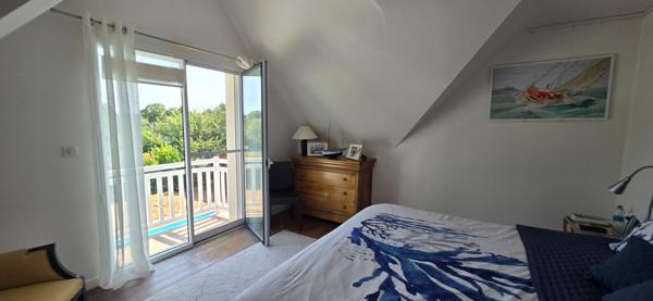 Fouesnant, Beg-Meil, très jolie contemporaine de 205 m² environ, bourg et plages à pied !