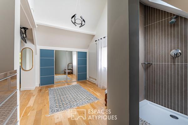 Verneuil-sur-Seine : rare maison A/A et piscine en centre-ville