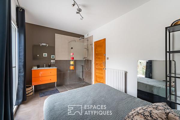 Verneuil-sur-Seine : rare maison A/A et piscine en centre-ville