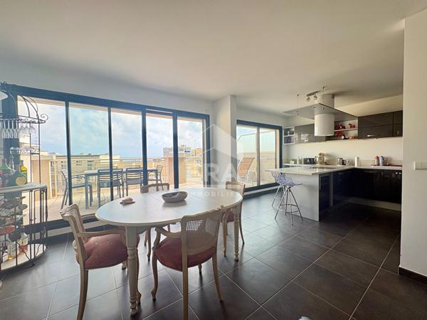 Appartement 76m2 dernier étage