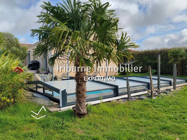 Pisany (17600) Maison de plain-pied avec piscine