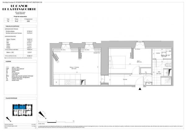 Appartement 2 pièces - 44200 Nantes