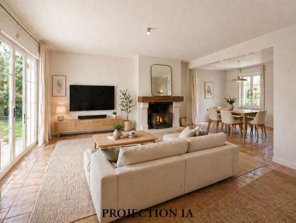 Maison à vendre, au calme, sur la route des plages.
