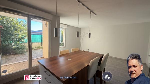 RARE SUR LE SECTEUR  APPARTEMENT T3 EN REZ-DE-JARDIN AVEC EXTÉRIEURS & GARAGE SAINT-PRIEST