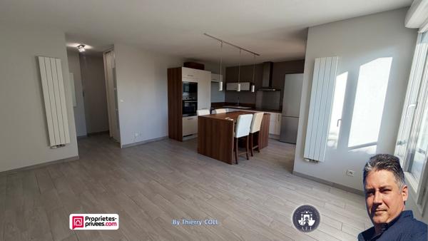 RARE SUR LE SECTEUR  APPARTEMENT T3 EN REZ-DE-JARDIN AVEC EXTÉRIEURS & GARAGE SAINT-PRIEST