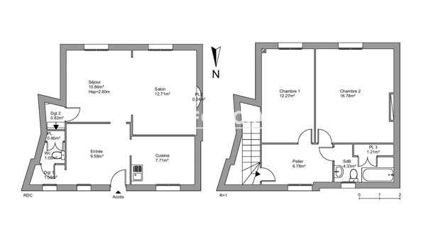 Location Maison 3 pièces 149.82 m² - Anet 28260