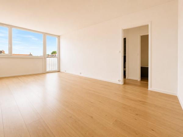 T3 lumineux de 59 m² avec 2 chambres